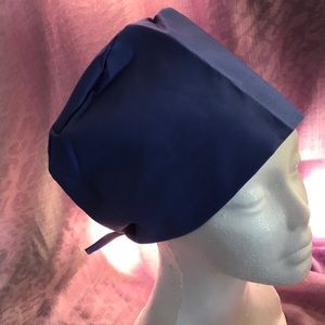 Blue scrub cap